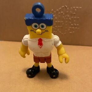 SpongeBob SquarePants Yellow and Blue Action Figure